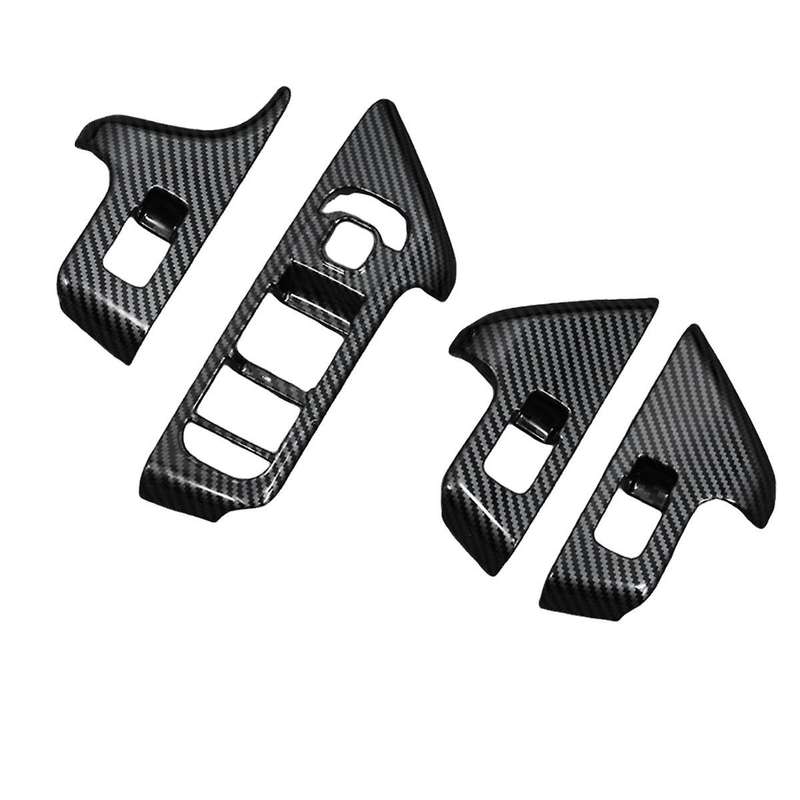 4PCS/Set Door Window Button Switch Panel Trims Cover Stickers for - /GLA/EQA/EQB-Class X247 2020-202