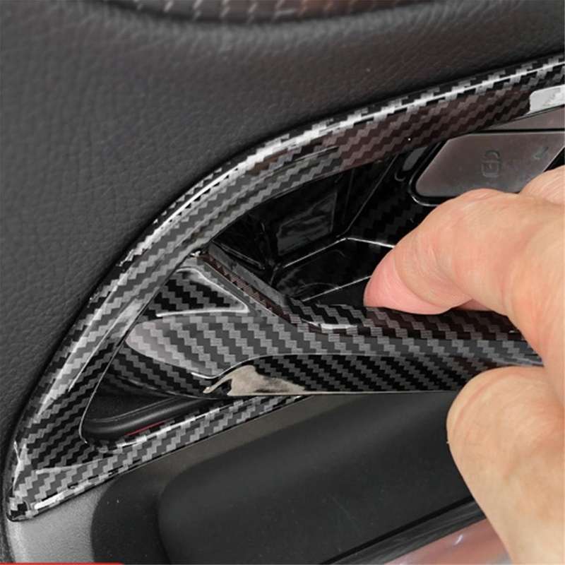 4PCS/Set Door Window Button Switch Panel Trims Cover Stickers for - /GLA/EQA/EQB-Class X247 2020-202