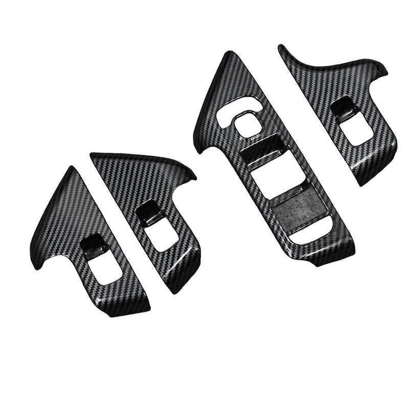 4PCS/Set Door Window Button Switch Panel Trims Cover Stickers for - /GLA/EQA/EQB-Class X247 2020-202