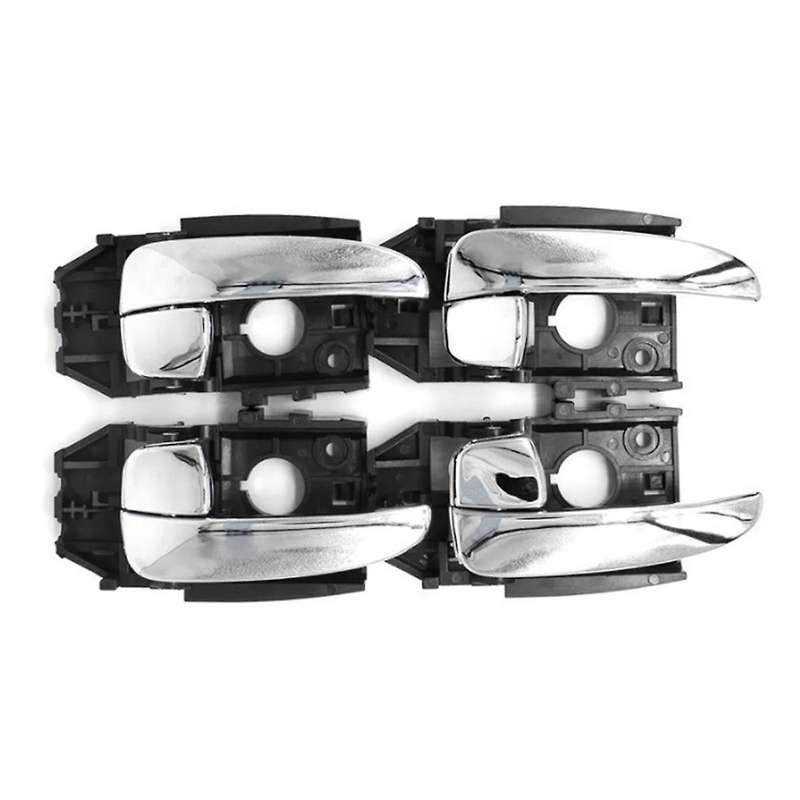 4pcs/Set Left+Right Interior Door Handle Assembly 836102D000CA 826202D000CA for 2001-2006 83610-2D00