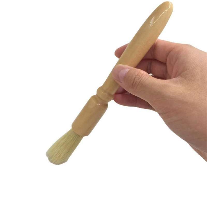 4-piece Coffee Cleaning Brush Wooden Handle Cleaning Brush Is Used for Cleaning Coffee Grinder.
