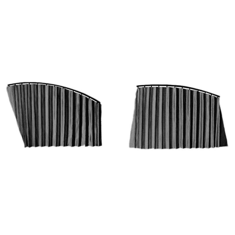4Pcs/Set Universal Car Window Sun Shade Curtain Magnetic Sun Shade(Black)