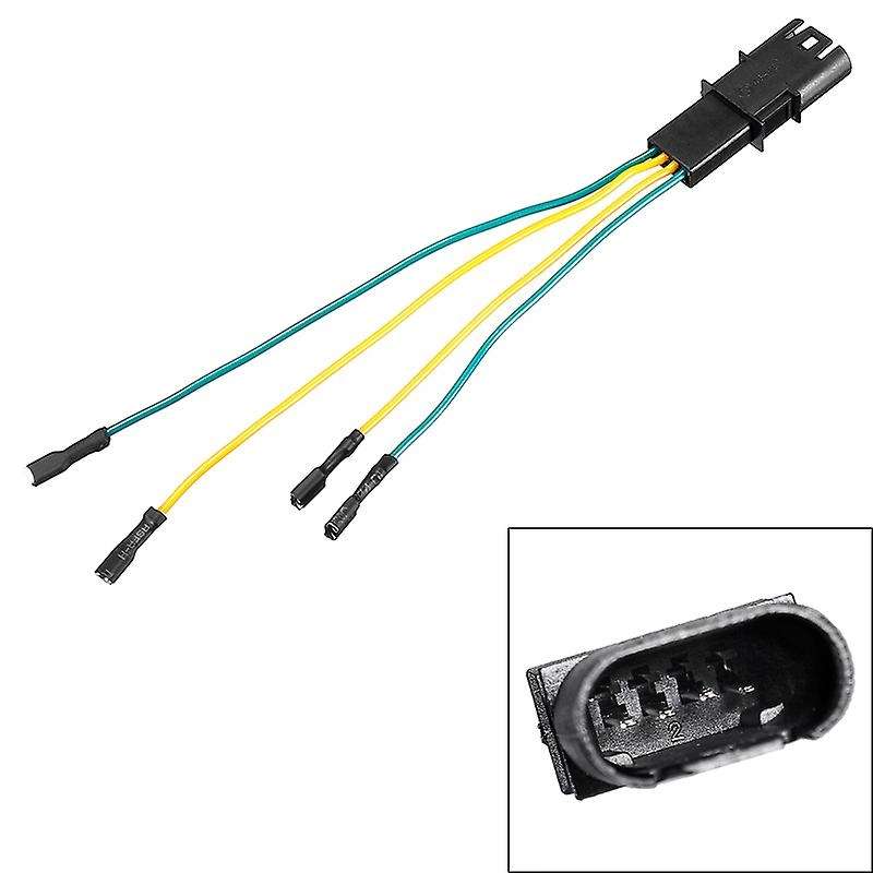 4pins 12v Side Mirror Heating Function Connector Cable Wire for  X5 F10 Electric Heated Wing Mirror