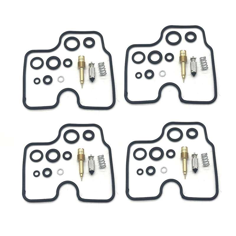 4Set for NC31 CB400 CB400SF CB 400 NC 31 Motorcycle Carburetor Repair Kit Floating Needle Screw Gas