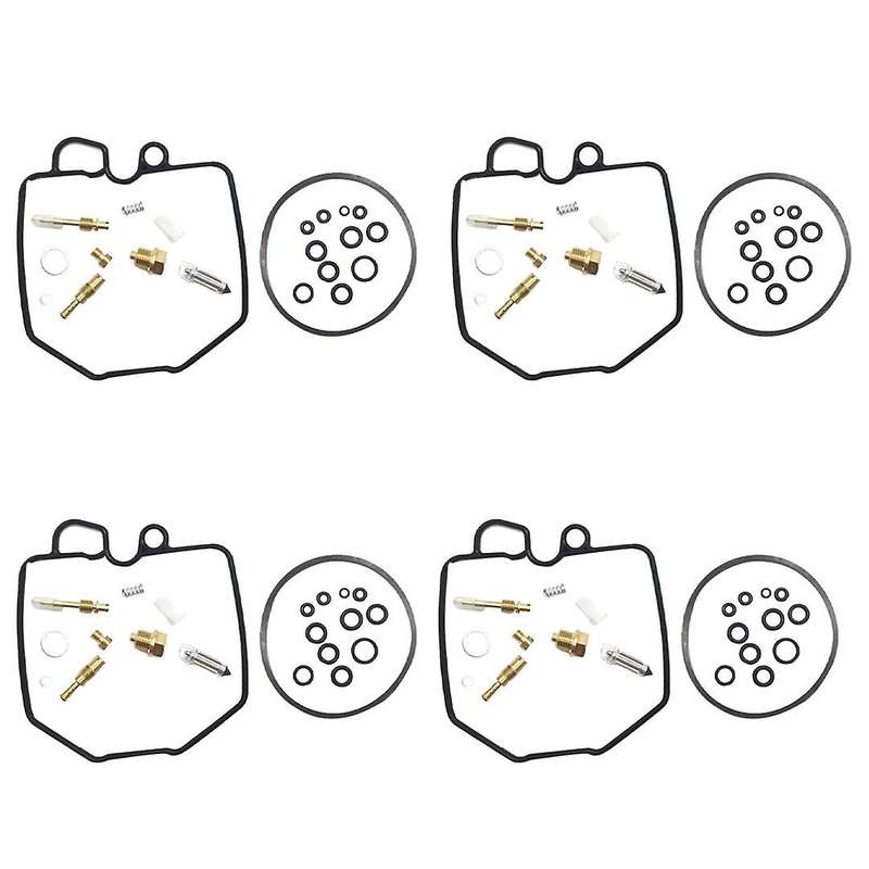 4Set Motorcycle Carburetor Repair Rebuild Kit for Gold Wing GL1100 1980-1983 1100 Goldwing 80 81 82