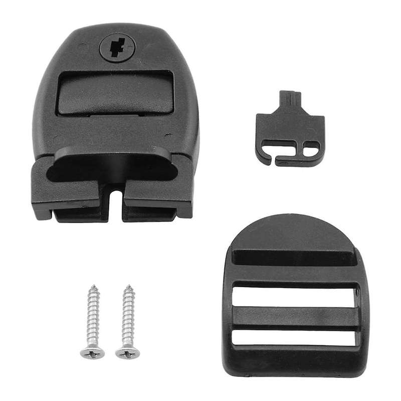 4Sets Spa Hot Tub Cover Clips Latch Replacement Kit Latch Locking with Key and Screws,for Cover Stra