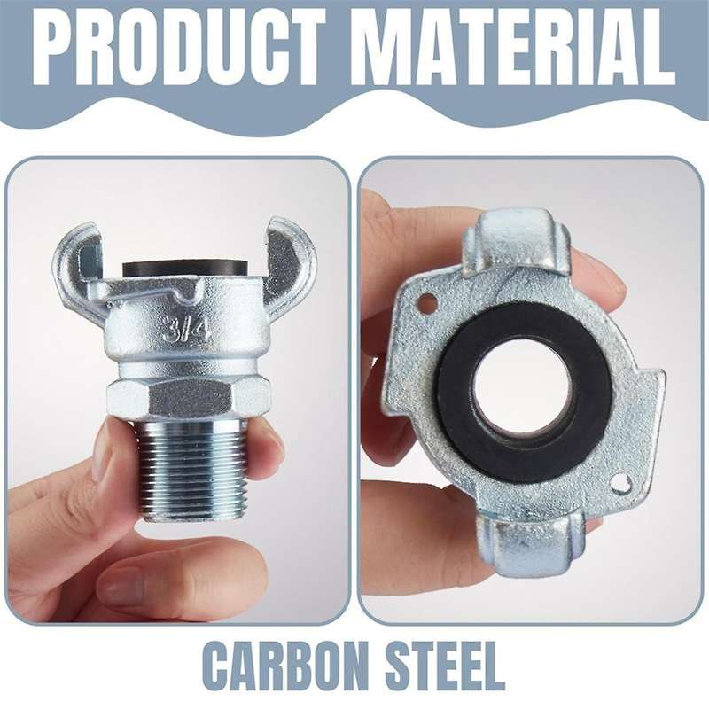 4sets Npt Air Hose Fitting 2 Lug Universal Coupling Chicago Fitting for Female and Male End (male En