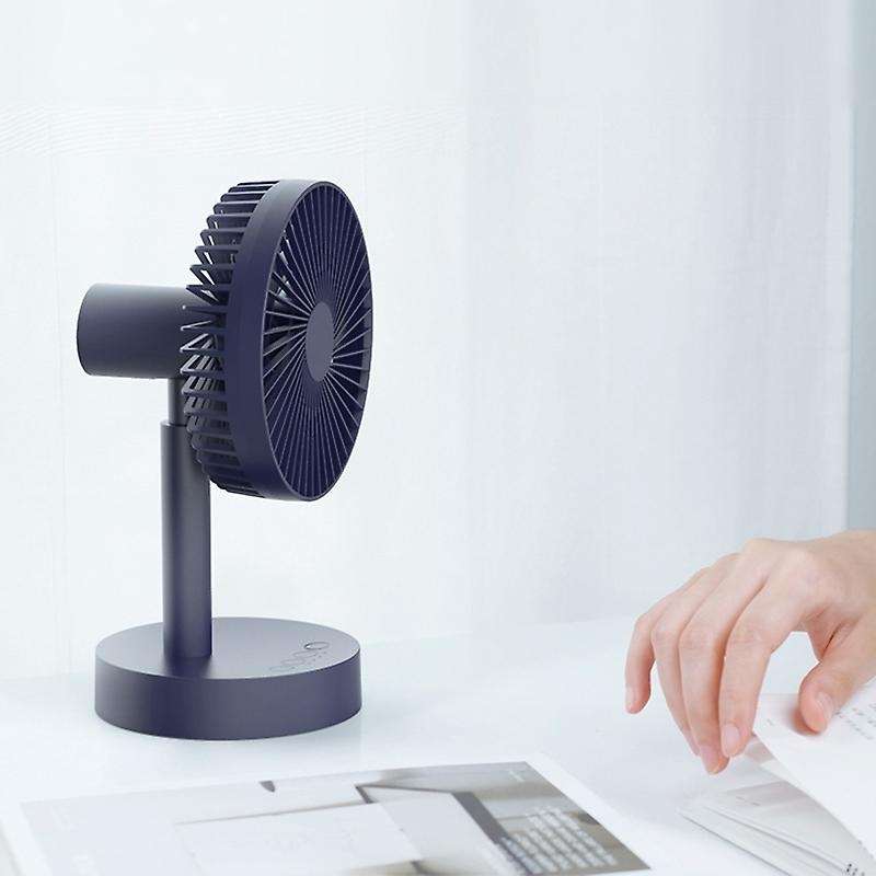 4W Table Desk Fan Rotatable Cooling Fan Quiet Bedside Fan for Home Office Portable Outdoor Travel Fa