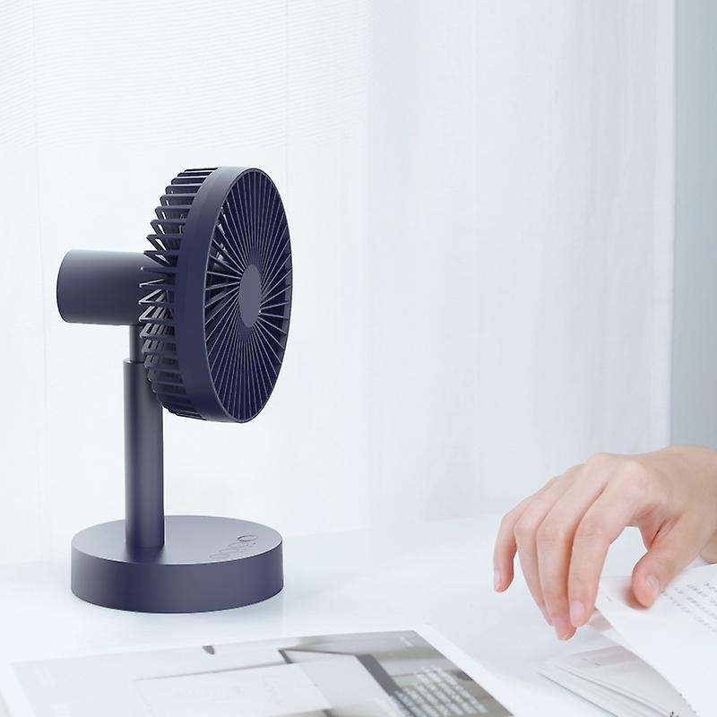 4W Table Desk Fan Rotatable Cooling Fan Quiet Bedside Fan for Home Office Portable Outdoor Travel Fa
