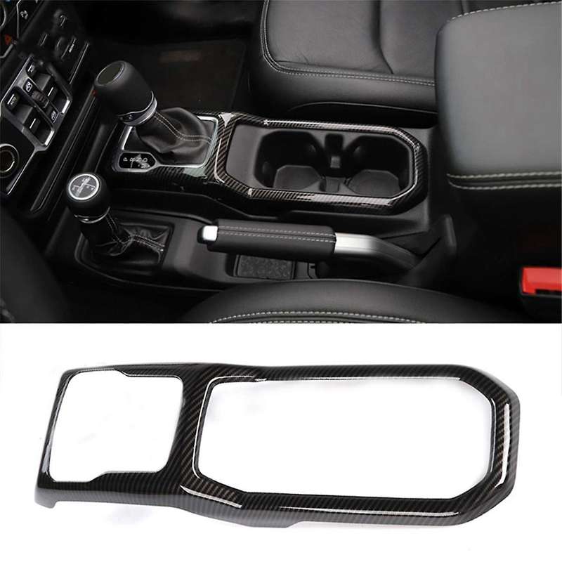 4wd Gear Shift Panel Decoration Front Water Cup Holder Cover for Jl 2018-2023 Car Interior Moulding