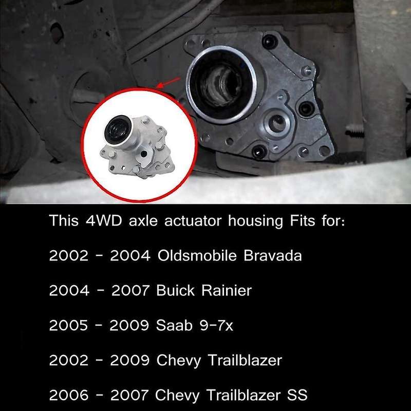 4WD Front Axle Disconnect Actuator Assy for ASCENDER SAAB 9-7X,for ,Trailblazer,,Envoy 12471623