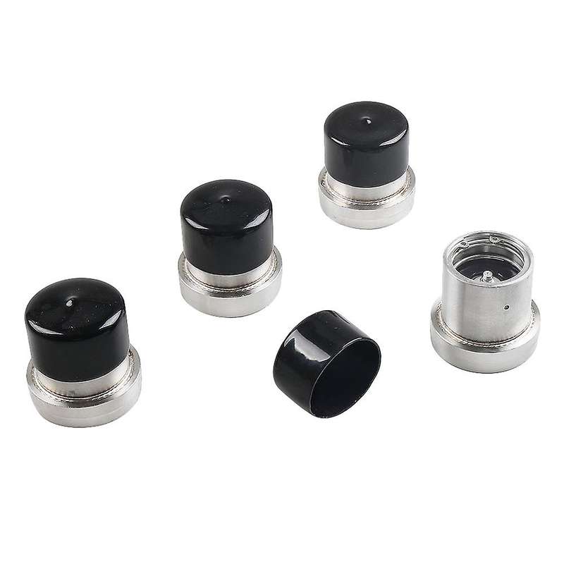 4X 2.441 inch Stainless Steel Boat Trailer Bearing Buddy with Protective Cover