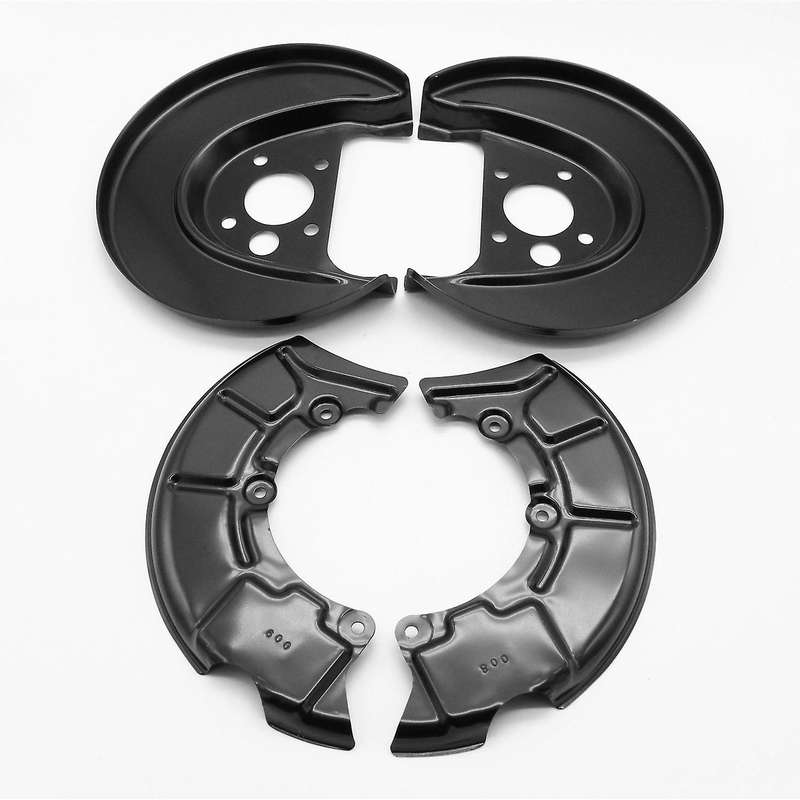 4X Car Front Rear Brake Disc Dust Shield Splash Guard Covers for Golf MK4 A3 Brake Disc Dust Guard C