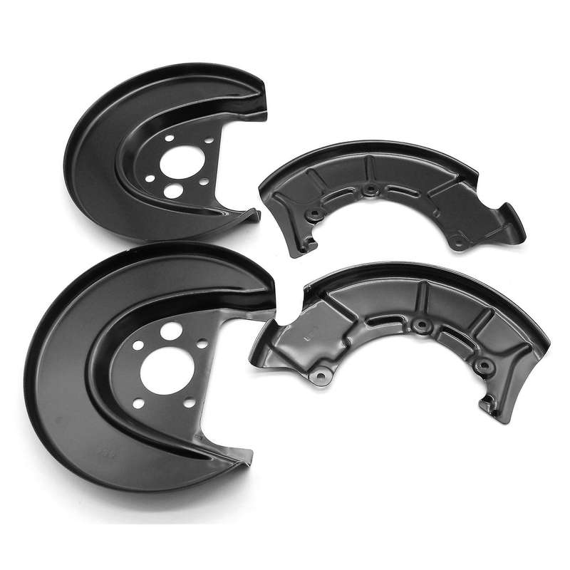 4X Car Front Rear Brake Disc Dust Shield Splash Guard Covers for Golf MK4 A3 Brake Disc Dust Guard C
