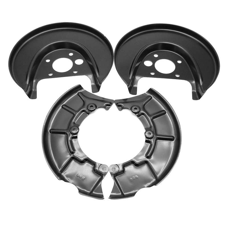 4X Car Front Rear Brake Disc Dust Shield Splash Guard Covers for Golf MK4 A3 Brake Disc Dust Guard C
