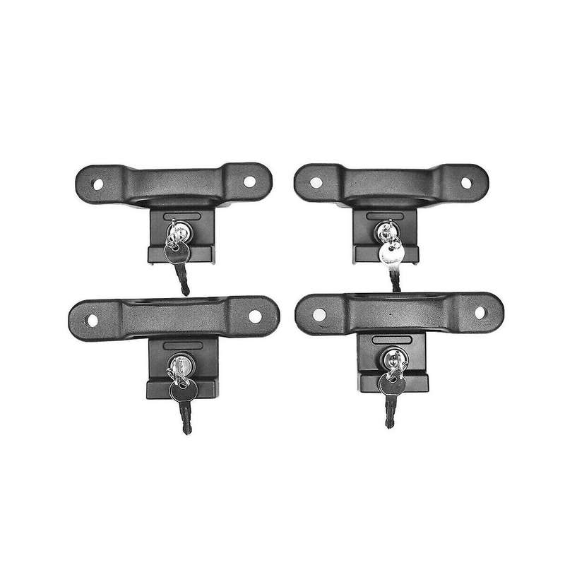 4X for - - 15-20 Box Tie Down Truck Bed Cleats Locking Set HL3Z99000A64A