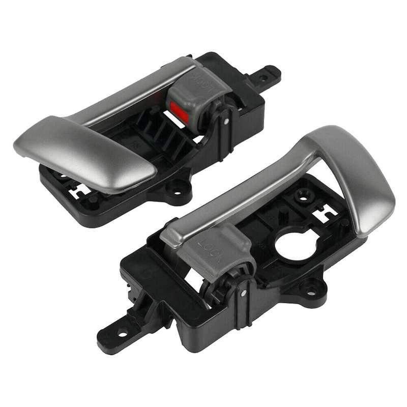 4x Interior Door Handle for 2007-2012 Hyundai Santa Fe with Gray Knob