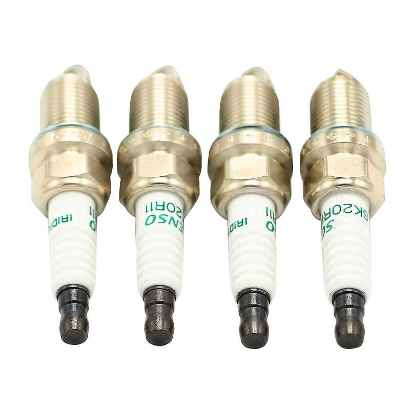 4x Iridium Spark Plugs 90919 Sk20r11 Compatible Toyota Camry Rav4 Avalon