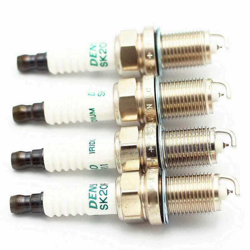 4x Iridium Spark Plugs 90919 Sk20r11 Compatible Toyota Camry Rav4 Avalon