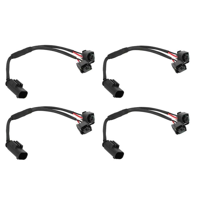 4X Motorcycle Shunt Circuit Socket Extension Adapter Quick Connect Cable for R1200GS R1250GS R 1200