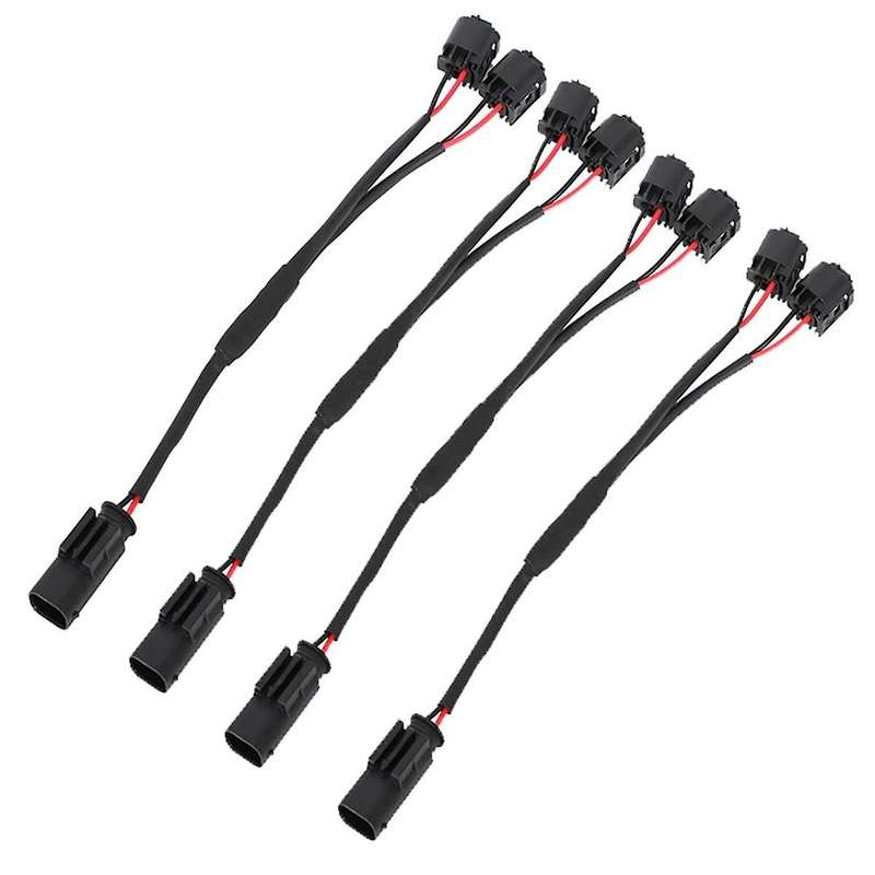 4X Motorcycle Shunt Circuit Socket Extension Adapter Quick Connect Cable for R1200GS R1250GS R 1200