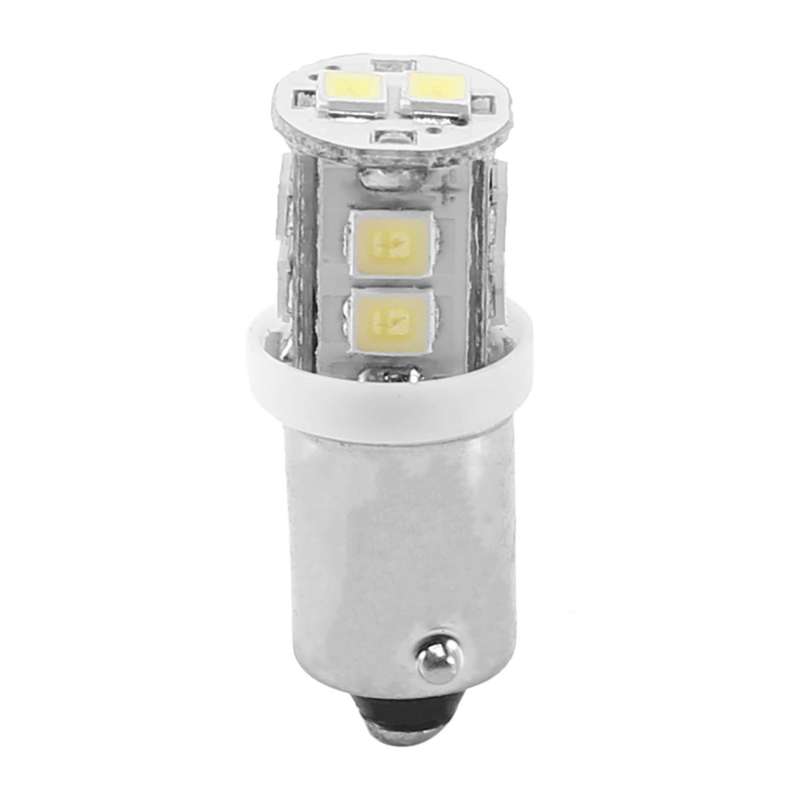 4x T11 BA9S 233 BAYONET 10 SMD LED Car Wedge Interior Side Light Bulb White