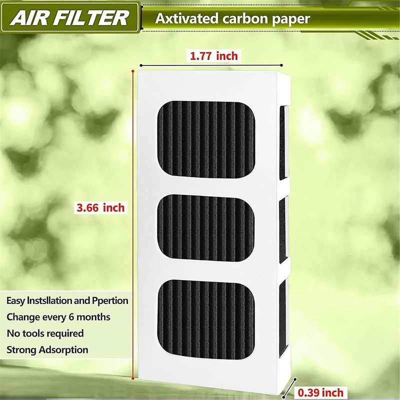 for Paultra2 Refrigerator Air Filter Replacement for FrigidairePure Air Ultra II Refrigerator Air F