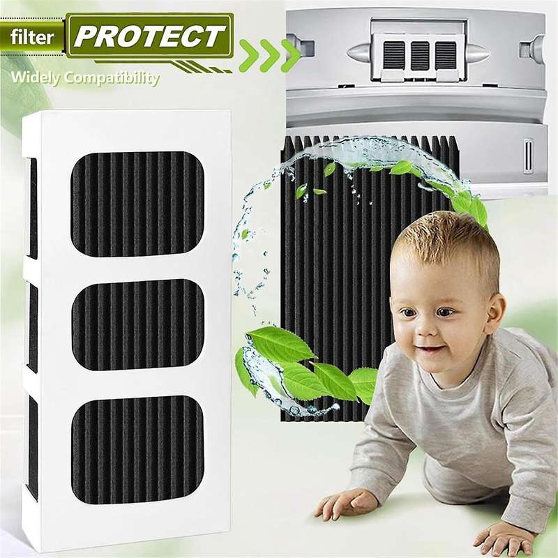 for Paultra2 Refrigerator Air Filter Replacement for FrigidairePure Air Ultra II Refrigerator Air F