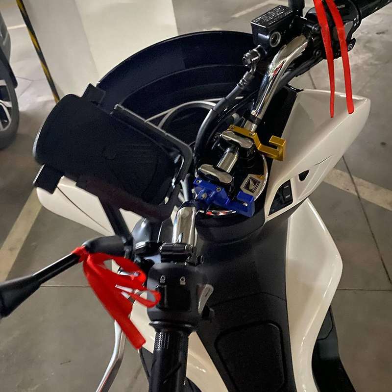 for PCX150 PCX125 PCX160 Motorcycle Accessories Aluminum Hook Handlebar Luggage Helmet Hooks Blue