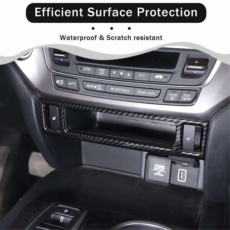 for Pilot 2016-2022 2017-2023 Passport 2019-2023 Car Center Console Seat Heating Button Frame Cover