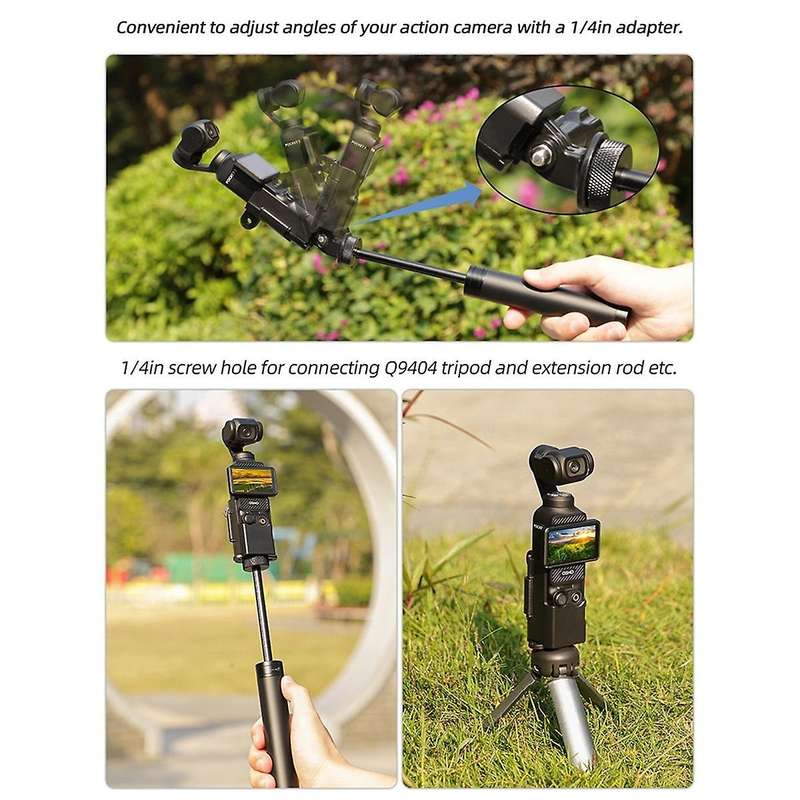 for Pocket 3 Adapter Foldable Binaural Expansion Bezel Multifunctional Convenient Adapter Bracket