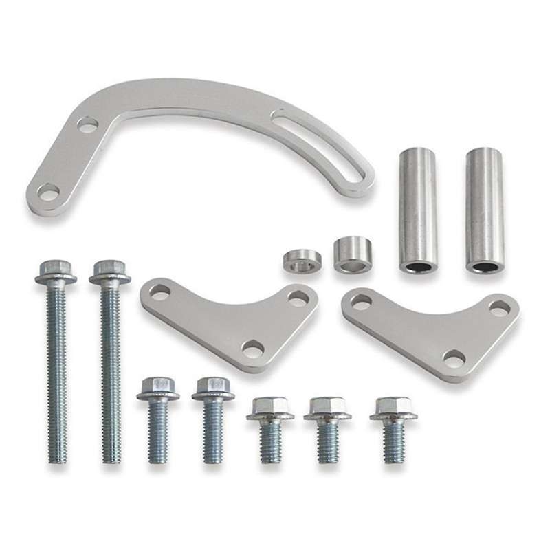 for Power Steering Pump Bracket Compatible for 350 Small Block Lwp Long Water Pump 551522 Adjustable