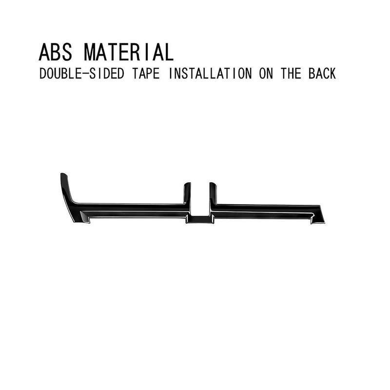 for Prius 60 Series 2020-2023 Bright Black Car Central Control Air Outlet Conditioning Outlet Frame