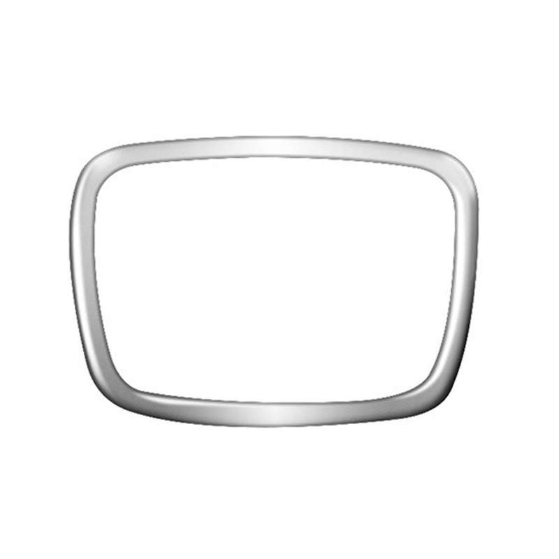 for Prius 60 Series 2020-2023 Silver Car Steering Wheel Ring Trim Interior Frame Cover Trim