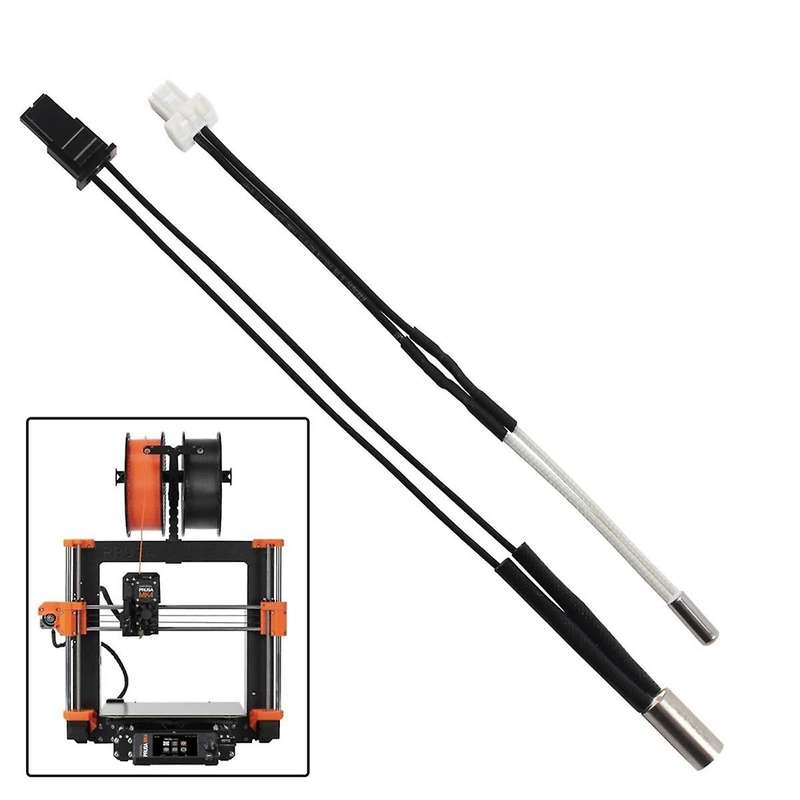for Prusa MK4 24V 40W HeaterCartridge Thermometer Line Kit for Prusa MK4 3D Printer Extruder