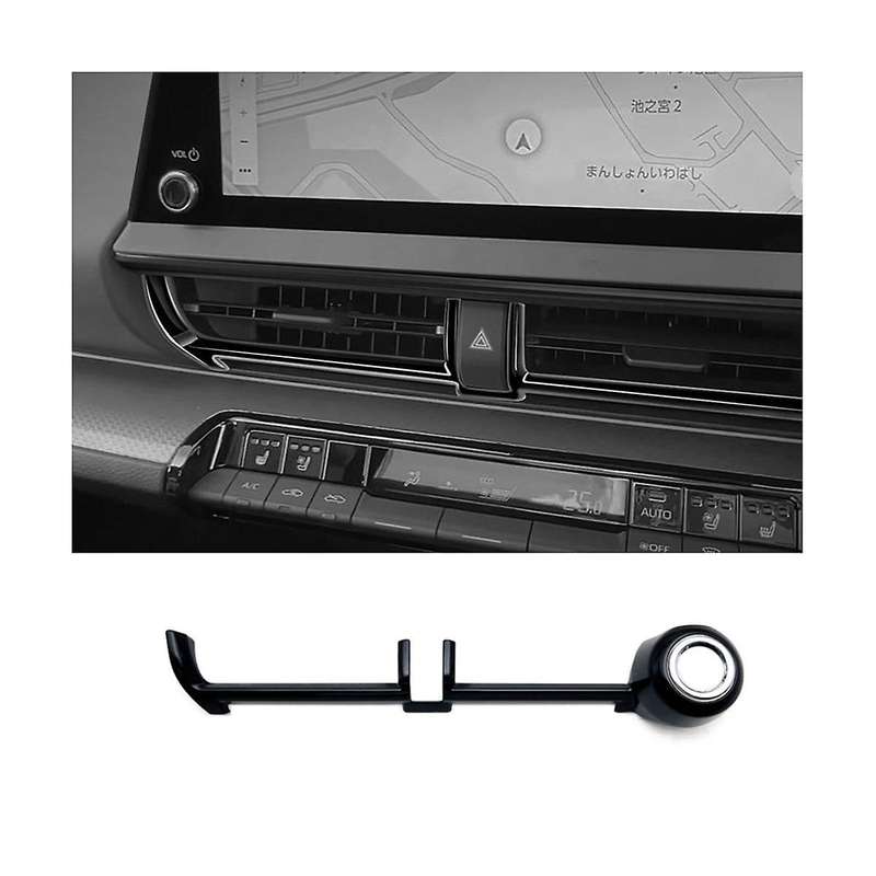 for Prius 60 Series 2023 RHD Central Control Air Outlet Cover Ignition Switch Trim Sticker Accessori