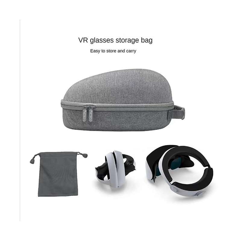 for Psvr2 Useful Handheld Zipper Storage Bag Glasses Protection Cover+storage Bag+ Belt Protection