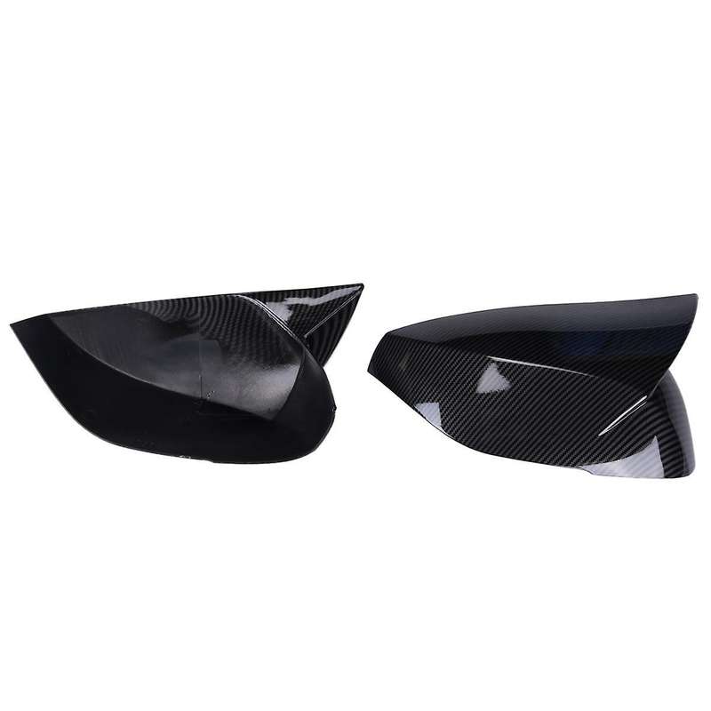 for Q50 Q60 Q70 Qx30 2014-2021 Carbon Fiber Color Rearview Mirror Cover Caps Side Door Mirror M Sty