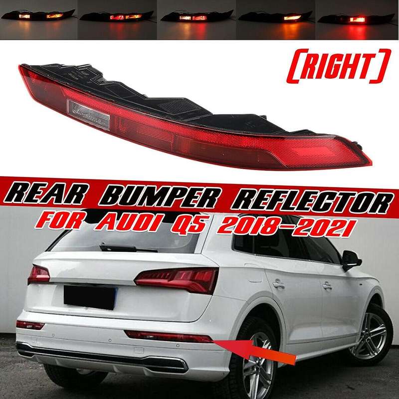 for  Q5 2018-2021 Right Side Rear Bumper Reflector 80A945070A