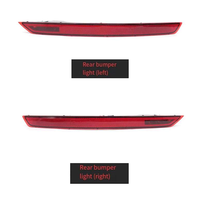 for Q8 RSQ8 SQ8 2019-2022 Car Left Rear Bumper Reflector Stop Brake Light Rear Tail Lamp 4M8945701