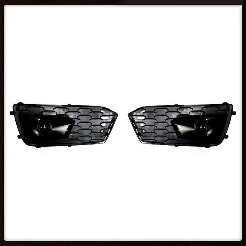 for Q5L 2018-2020 Car Front Fog Light Lamp Cover RSQ5 Style Grille