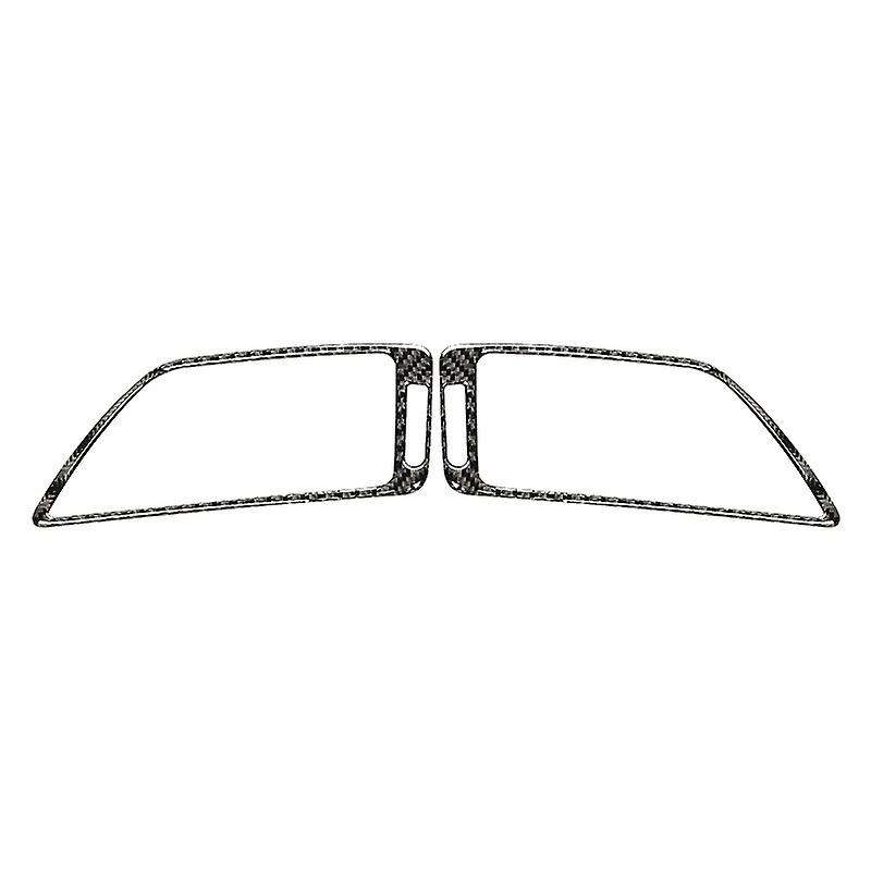 for Q50Q60 Carbon Fiber Left and Right Side Vent Frame Decoration Stickers Side Vent Grille Stickers