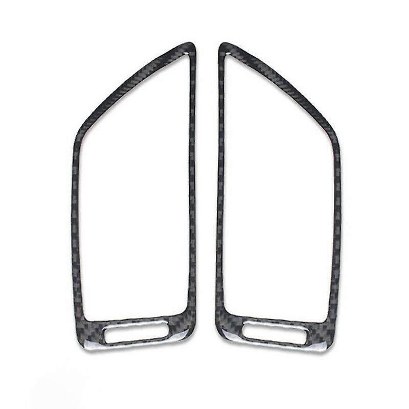 for Q50Q60 Carbon Fiber Left and Right Side Vent Frame Decoration Stickers Side Vent Grille Stickers