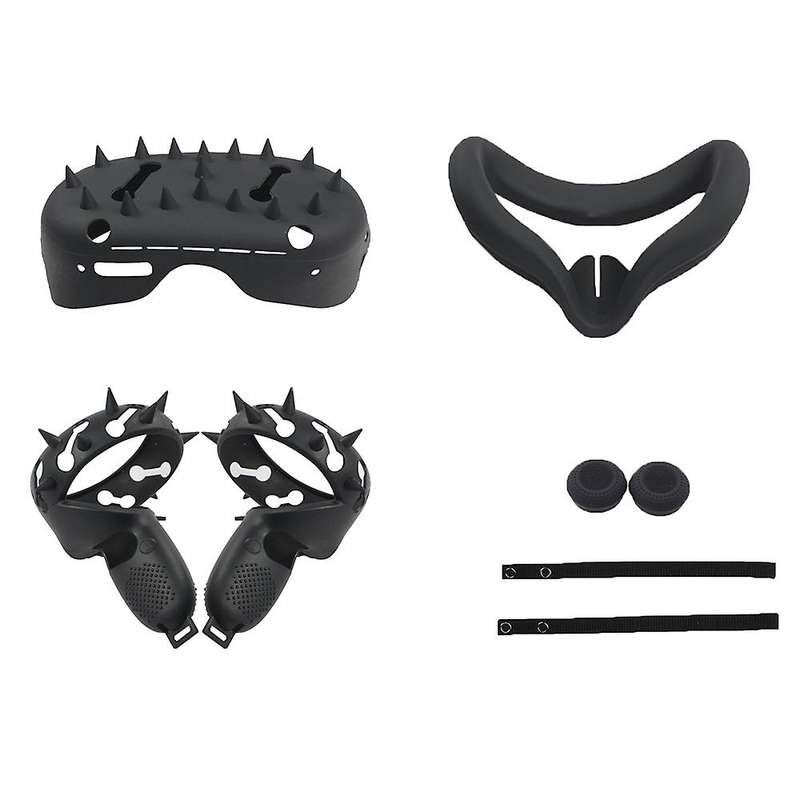 for Quest 2 Controller Handle Cover, Device Front Cover for Quest 2 Mask Accessories, Spiked Version