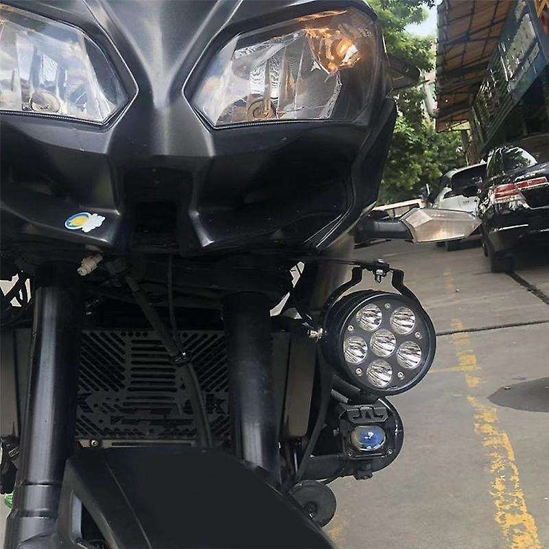 for R1200GS LC ADV R1250GS F900R R9T Universal Motorcycle LED Auxiliary Headlight Fog Lights Spotlig