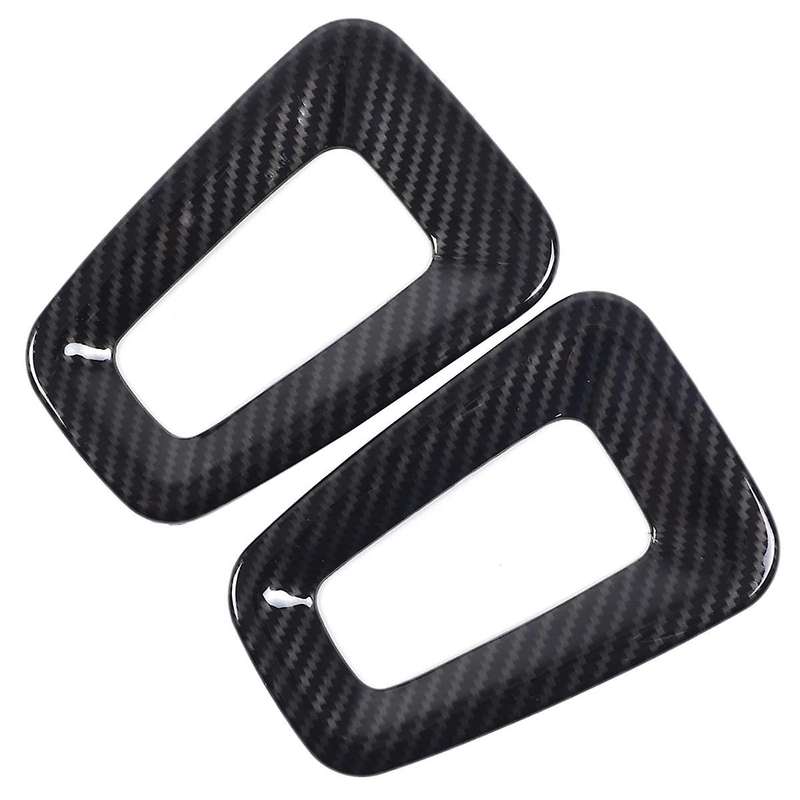 for R1T R1S 2022 2023 2024 Seat Hook Cover Decorative Panel Frame Trim Carbon Fiber