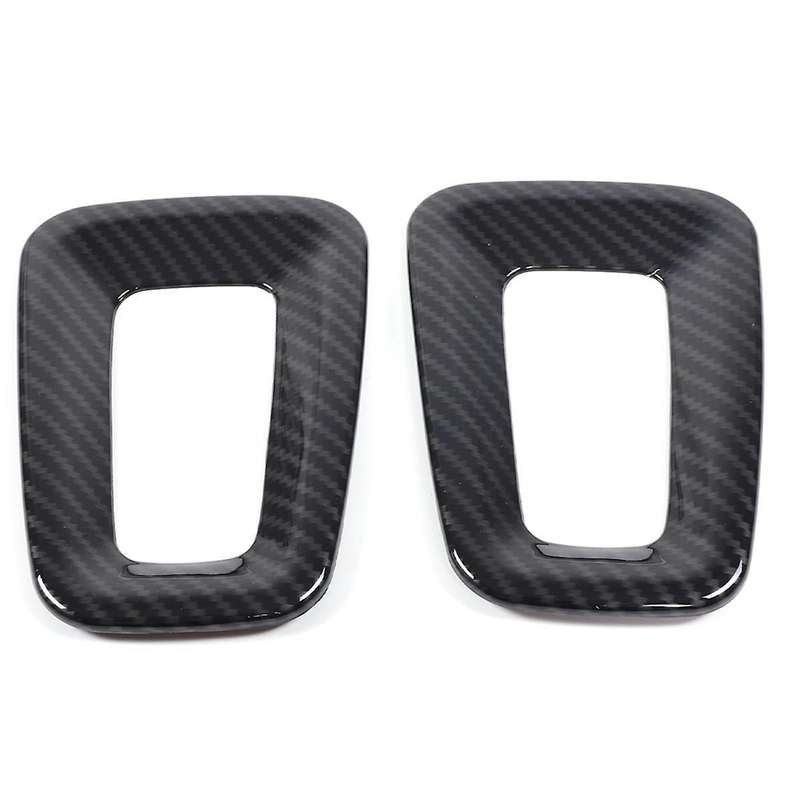 for R1T R1S 2022 2023 2024 Seat Hook Cover Decorative Panel Frame Trim Carbon Fiber