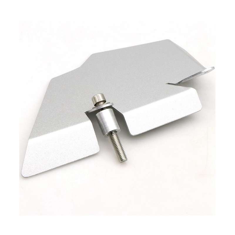 for R1200gs R1250gs R 1250 Gs R 1200gs Rear Foot Pedal Mudguard Recess Cover Silver