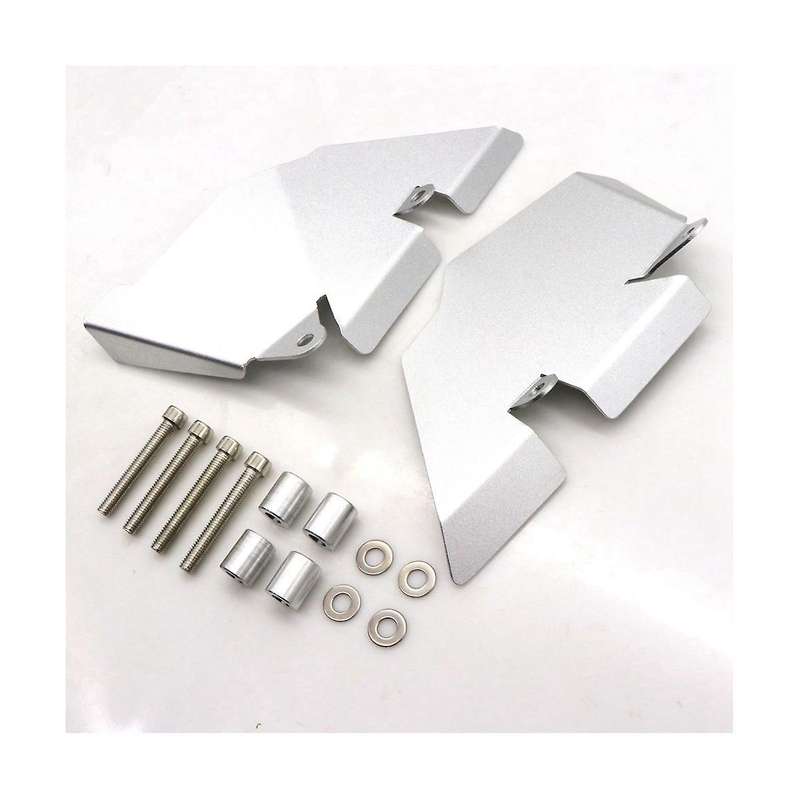 for R1200gs R1250gs R 1250 Gs R 1200gs Rear Foot Pedal Mudguard Recess Cover Silver