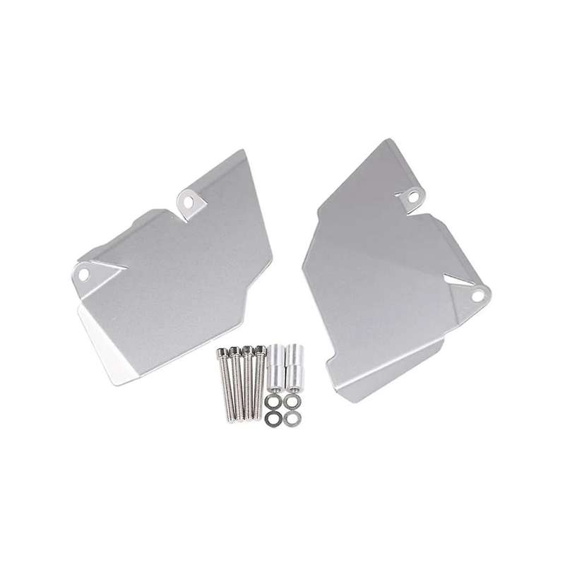 for R1200gs R1250gs R 1250 Gs R 1200gs Rear Foot Pedal Mudguard Recess Cover Silver